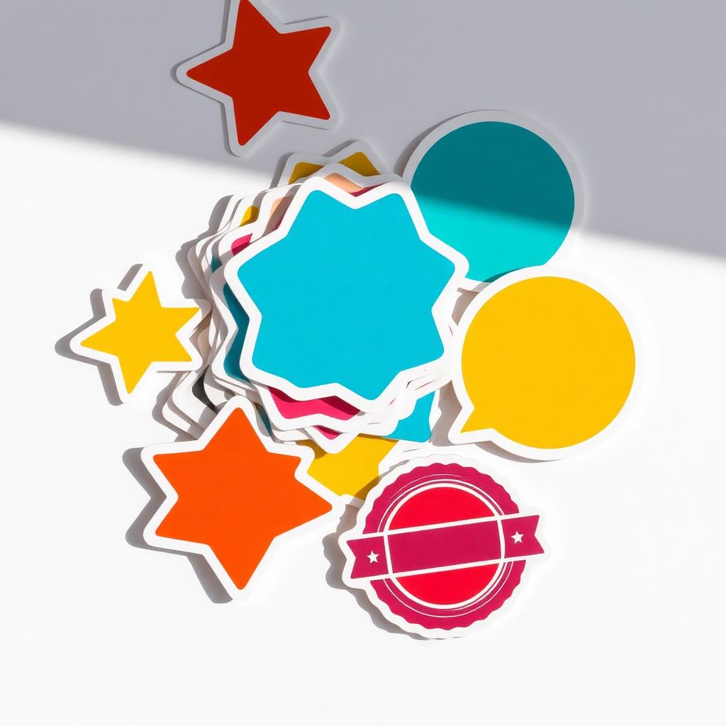 Custom 3M die-cut vinyl stickers